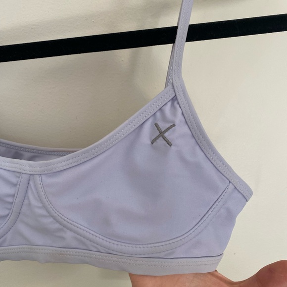 BNWT boutine LA lavender bikini swim top (new stitch) - Picture 5 of 6